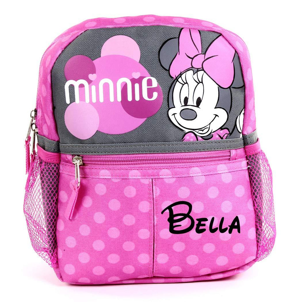 Personalized Minnie Mouse 14 Inch Mini Backpack with 3D Ears – Kishkesh