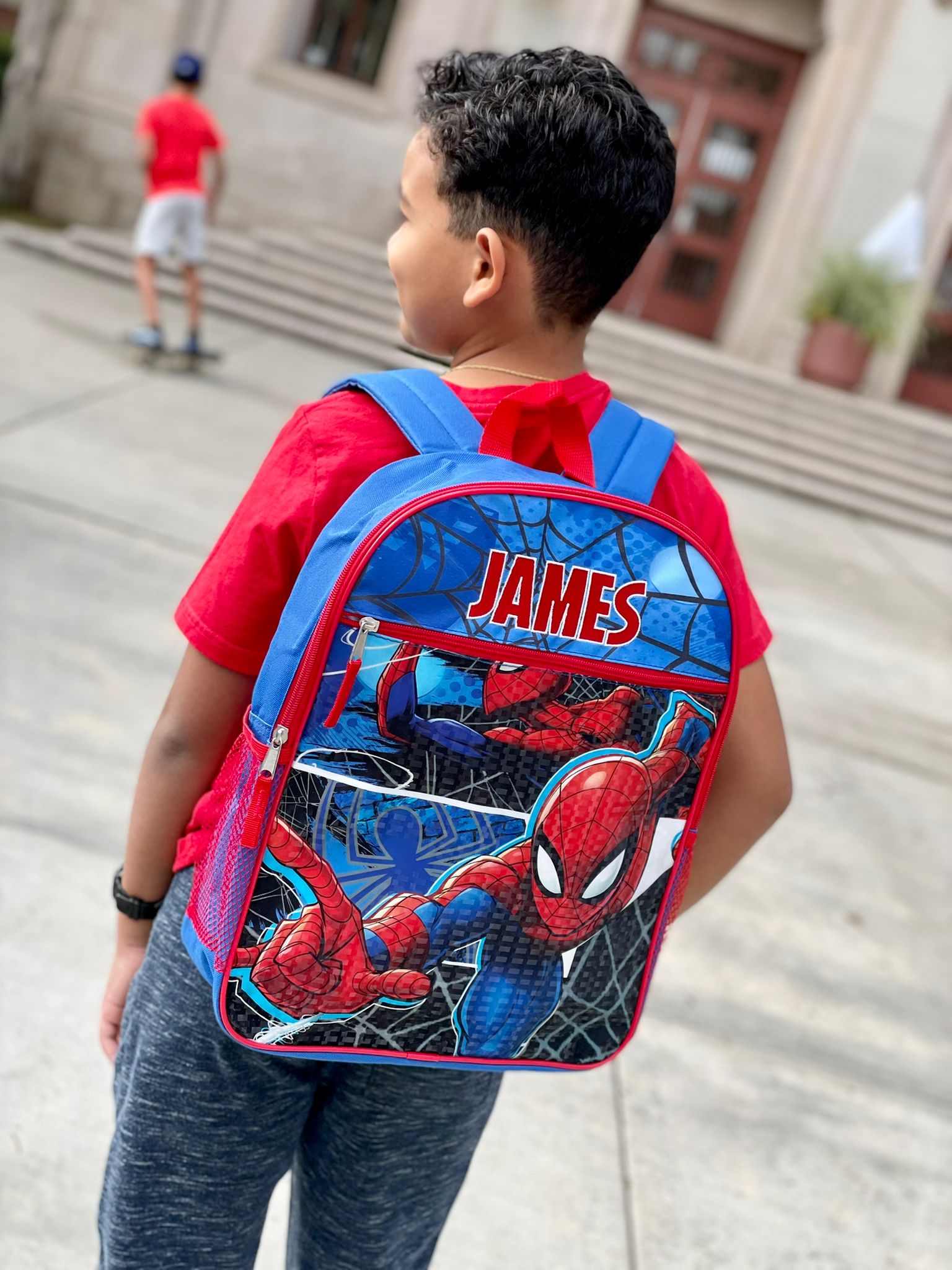 Buy Red & Black Backpacks for Boys by Striders Online | Ajio.com