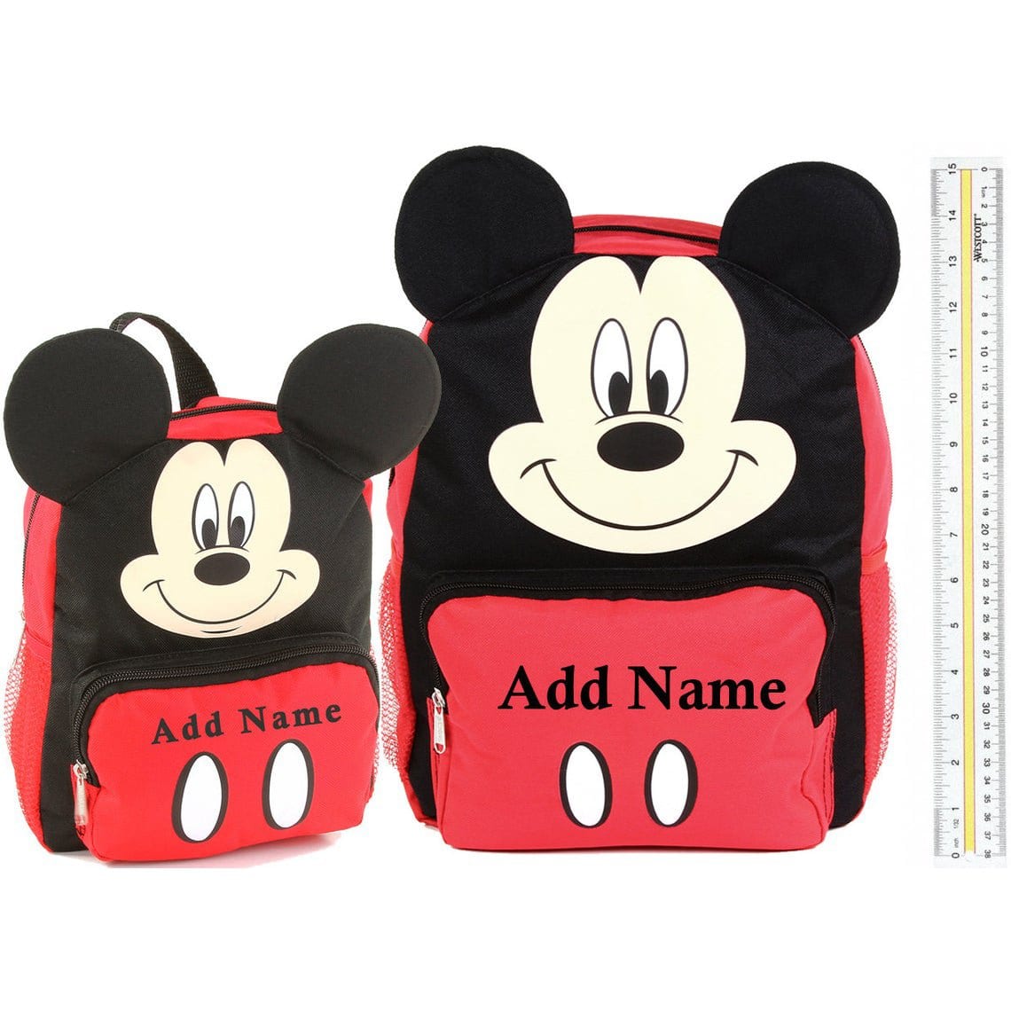 Personalized Minnie Mouse 14 Inch Mini Backpack with 3D Ears – Kishkesh