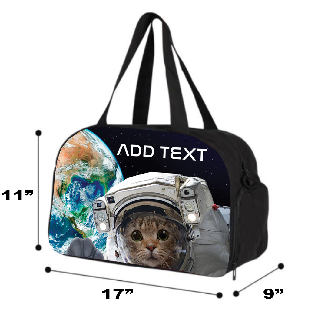 Personalized Full Color Backpacks / Lunch Bag / Duffel Bag - Space Cat –  Kishkesh
